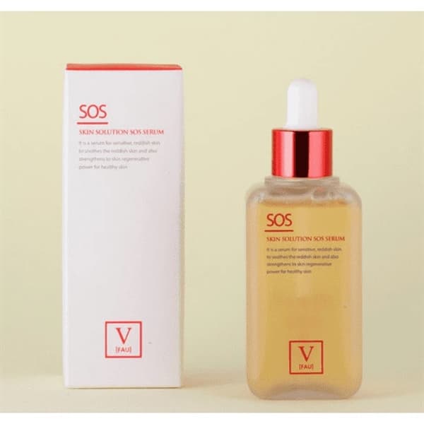 ￼Serum giảm đỏ, giảm mụn, dưỡng da nhạy cảm FAU SOS Serum 100ml dalieu24h